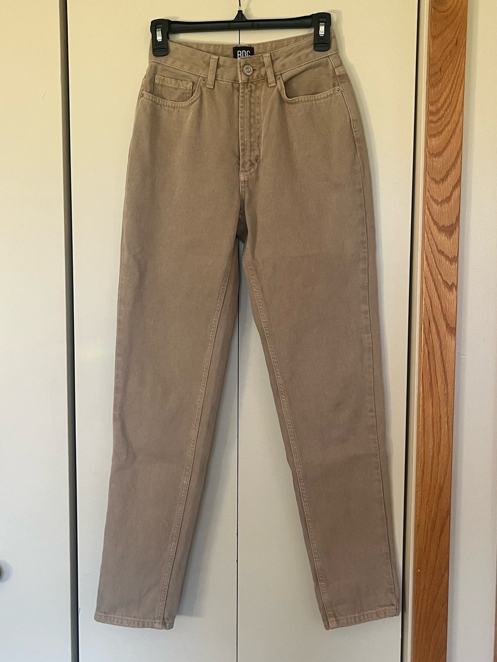 BDG Urban Outfitters Mom High-Rise Tan Jeans